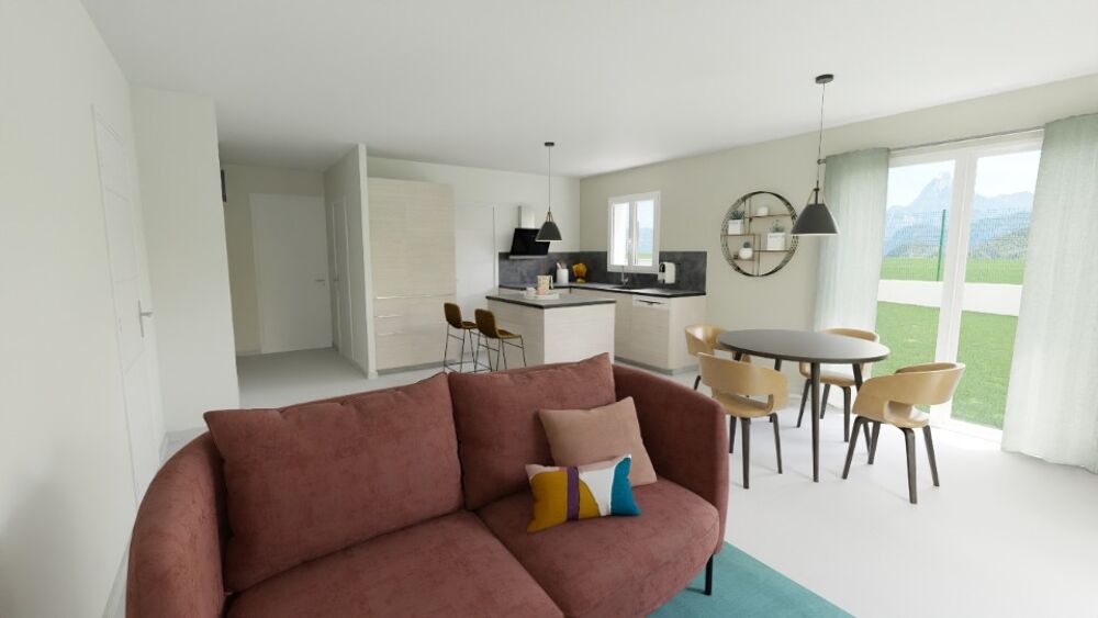 Maison neuve 65 M2 avec jardin à ALBON (26140) Vous ....
