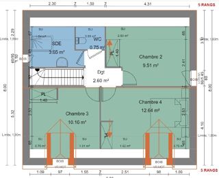  Maison à vendre 5 pièces 97 m²
