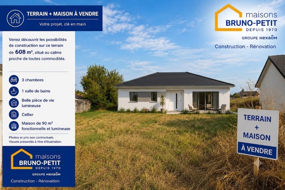 vente Terrain - 733 m² Bordes (64510)