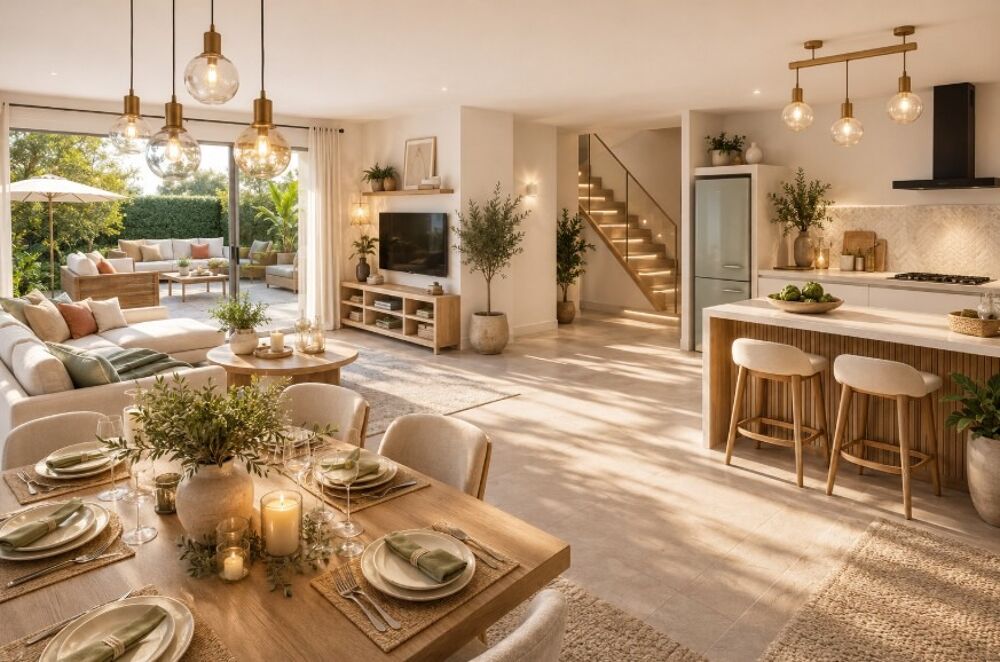vente Maison - 3 pièce(s) - 90 m² Pourrières (83910)