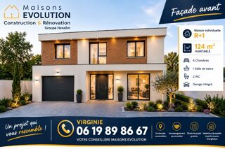  Maison à vendre 6 pièces 141 m²