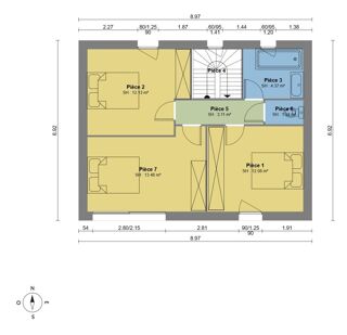  Maison  vendre 5 pices 93 m