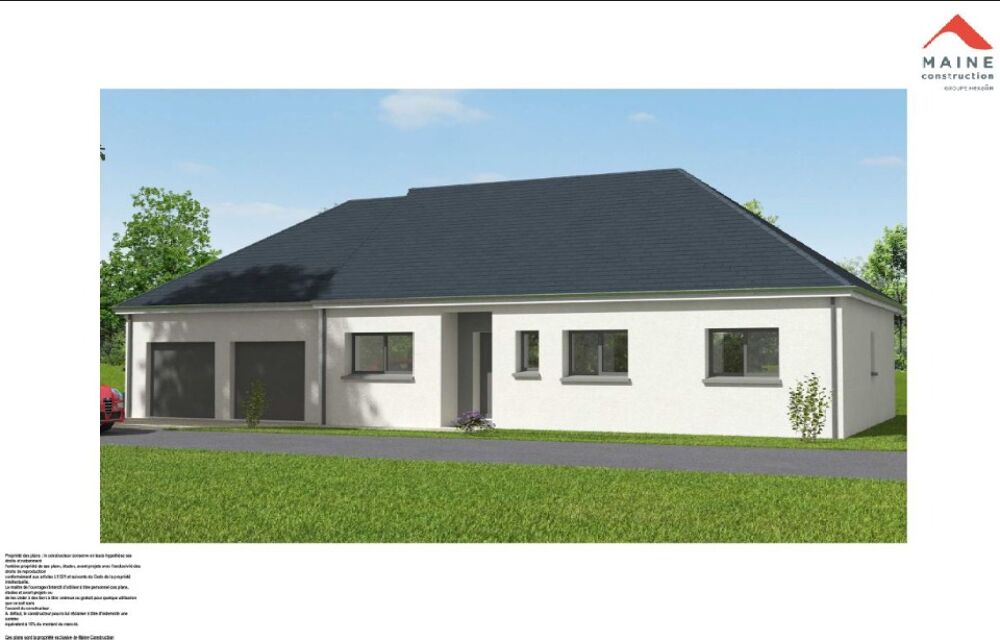 Maison de 5 pièces (132 m²) en vente à Saint-Mars-d'Outi....