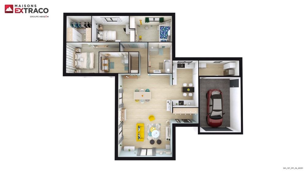 vente Maison - 4 pièce(s) - 137 m² Sainte-Marguerite-sur-Fauville (76640)