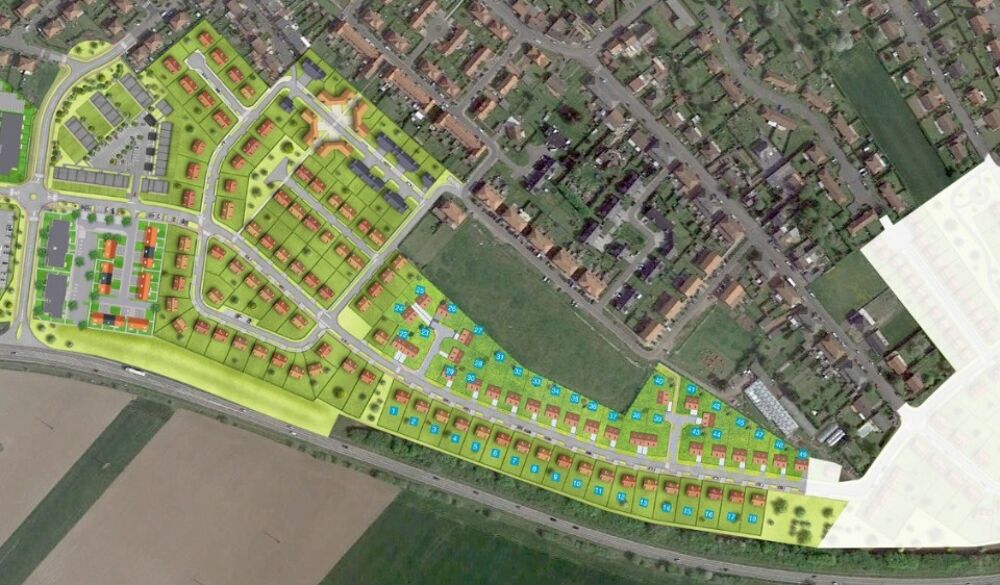 vente Terrain - 689 m² Wingles (62410)
