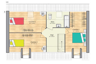  Maison 6 pices 80 m Arpajon