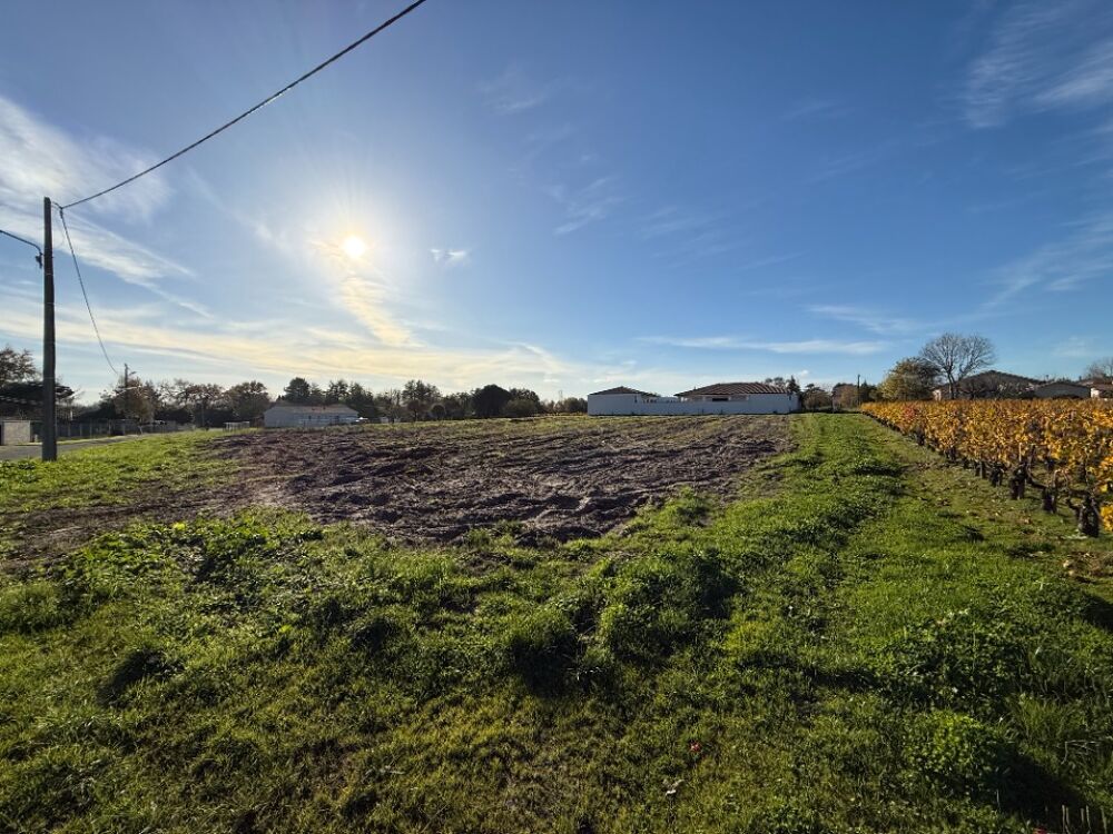 vente Terrain - 1130 m² Cussac-Fort-Médoc (33460)