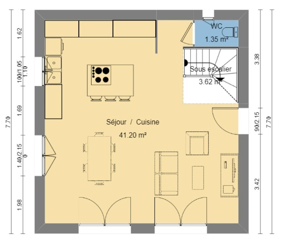 Nouveauté Maison à construire commune de La Farlède<....