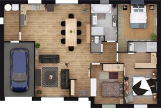  Maison  vendre 3 pices 99 m