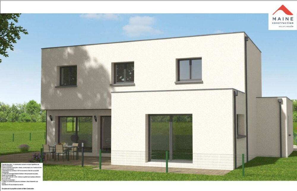 MAISON NEUVE DE 144 M² À YVRÉ-L'ÉVÊQUE, PROCHE GARE.<BR/....