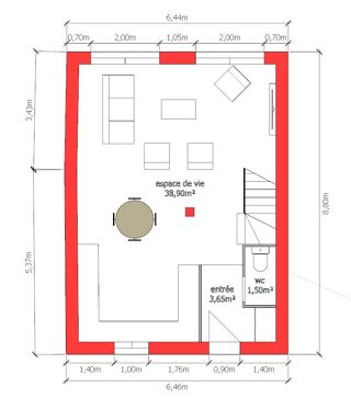  Maison 6 pi�ces 118 m� Nanterre