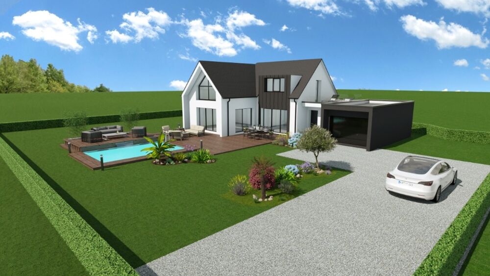 vente Maison - 4 pièce(s) - 117 m² Montauban-de-Bretagne (35360)