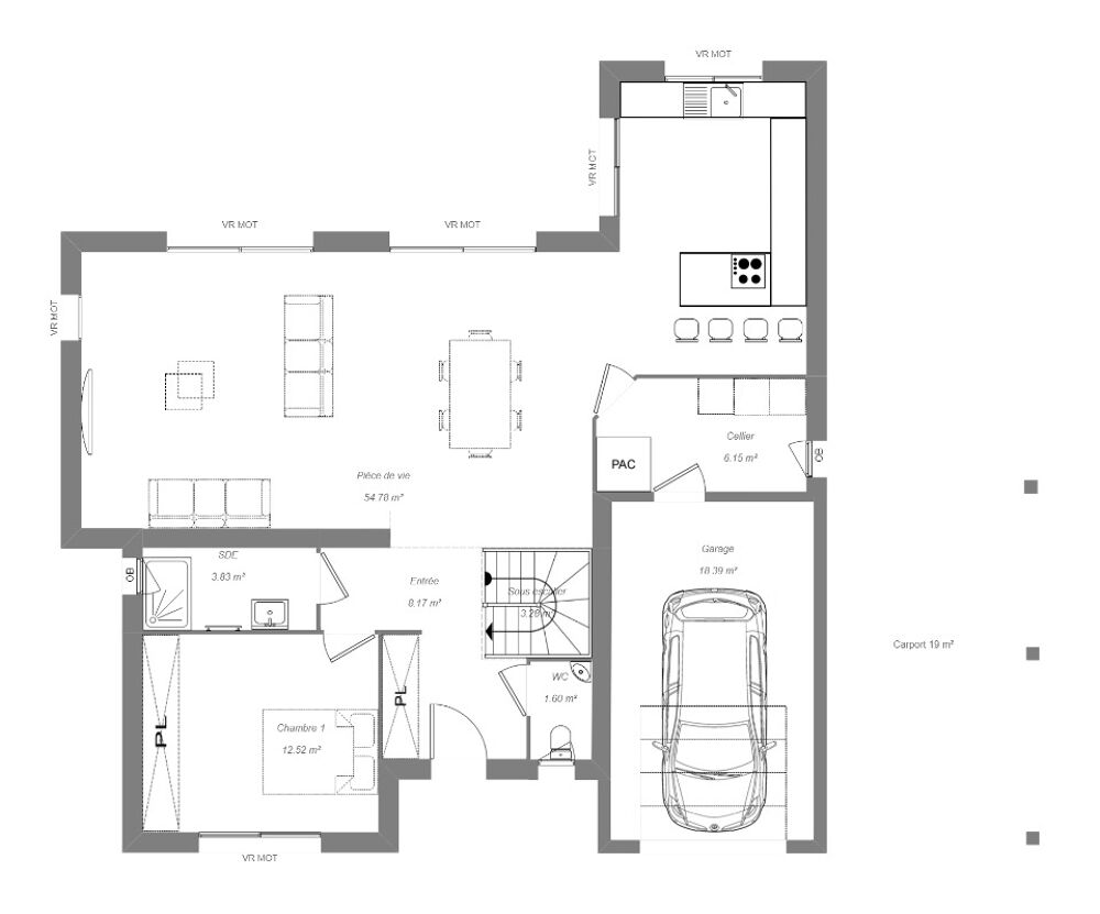 Savonnières : maison F5 (140 m²) à vendre Proche de ....