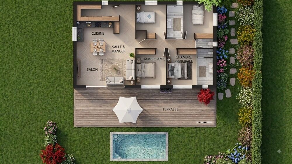 vente Maison - 5 pièce(s) - 113 m² Salernes (83690)