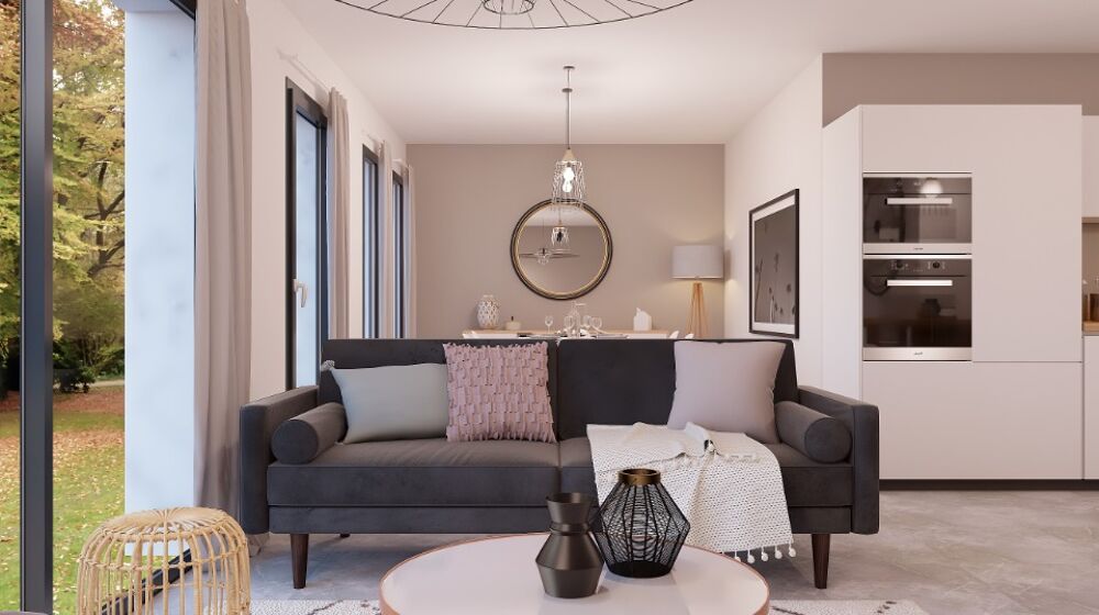 PROJET PRÊT À DÉCORER : terrain 1 021 m² + maison ossatu....
