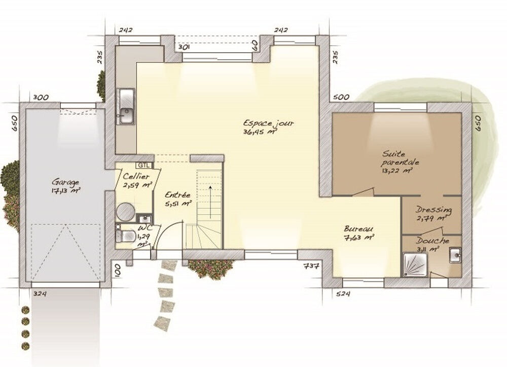 VENTE d'une maison T6 (90 m²) à Bry-sur-Marne (RER ....