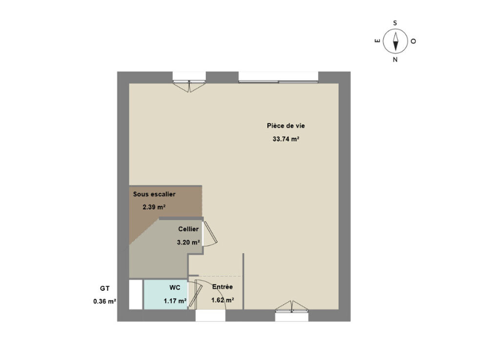 MAISON À CONSTRUIRE DE 77 M² IDÉALEMENT SITUÉE À FRÉJUS.....
