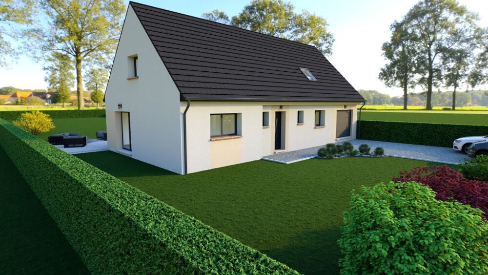 vente Maison - 6 pice(s) - 130 m Moyenneville (80870)