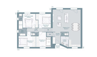  Maison à vendre 5 pièces 110 m²