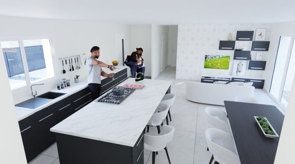 MAISON À CONSTRUIRE DE 140 M² PROCHE DE BARAIZE AVEC 4 P....