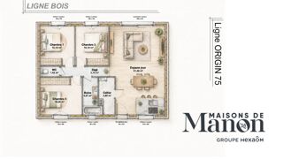  Maison à vendre 3 pièces 70 m²
