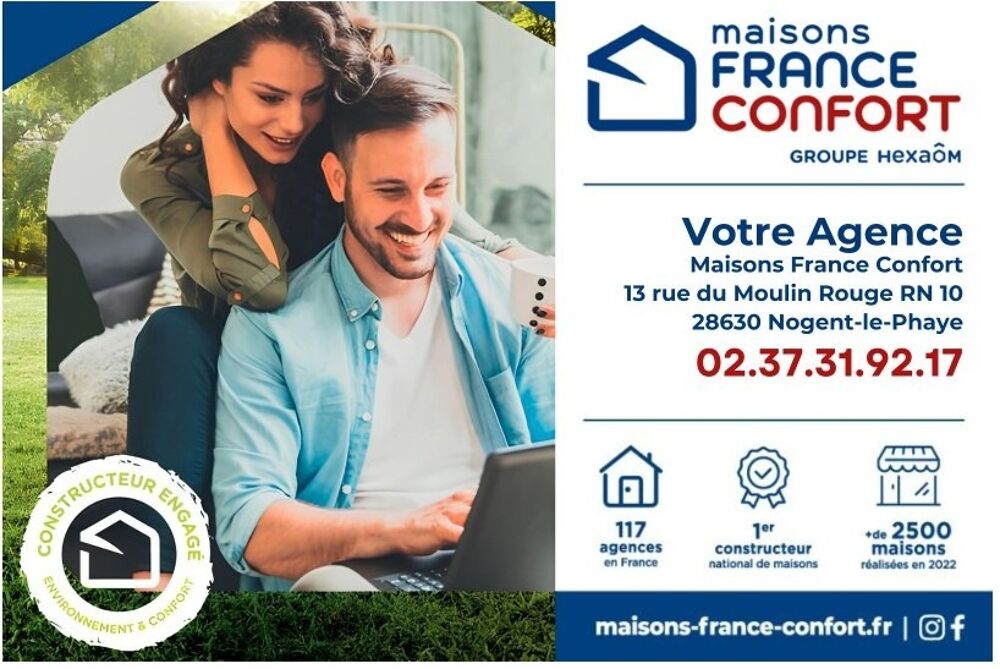 VENTE d'une maison de 6 pièces (106 m²) à Luisant Pr....