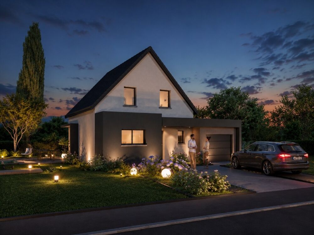 MAISON NEUVE À CONSTRUIRE À BERGHOLTZ - 118 M², 4 CHAMBR....