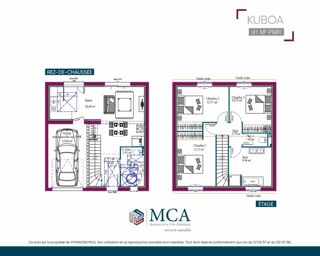  Maison 4 pièces 91 m² Saint-georges-des-coteaux