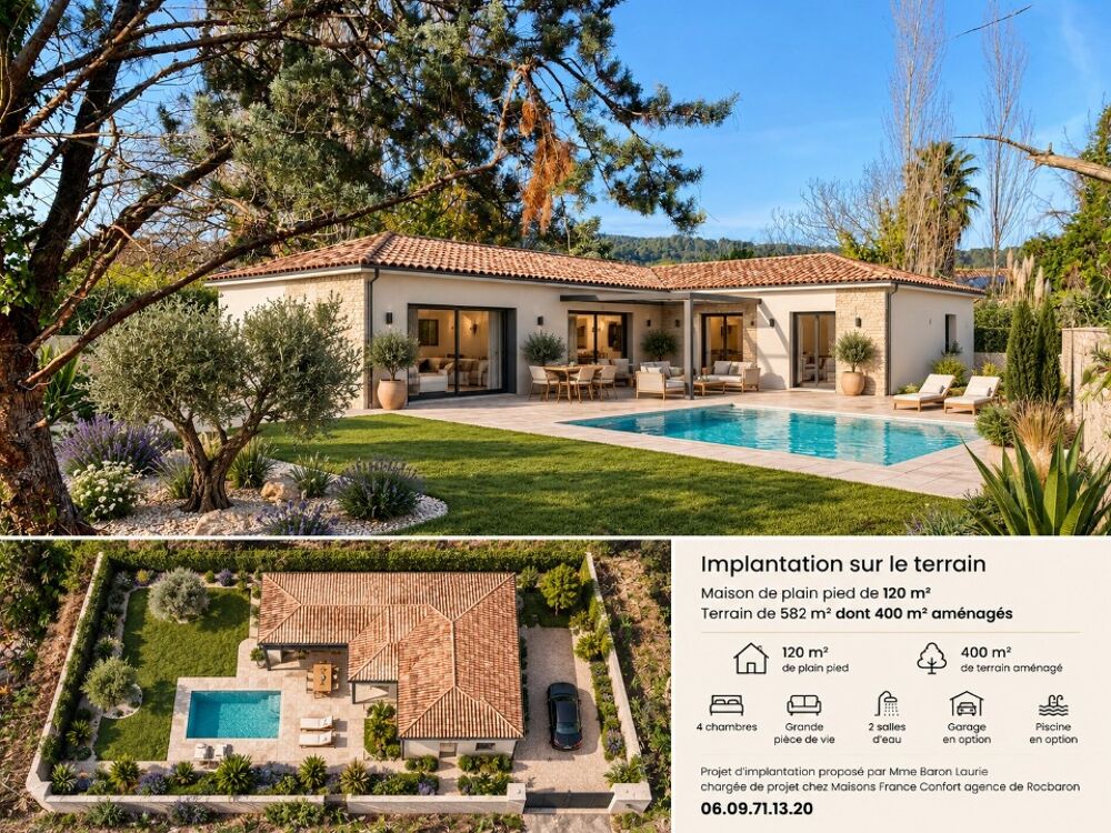 vente Maison - 4 pièce(s) - 120 m² Pignans (83790)