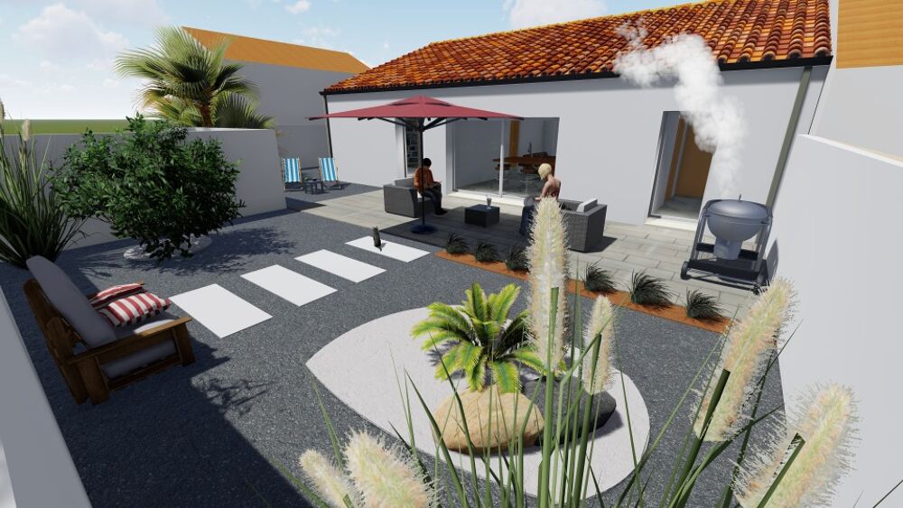 vente Maison - 4 pi�ce(s) - 80 m� Saint-Hilaire-de-Riez (85270)