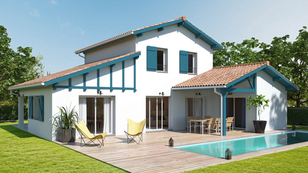 VILLA ELAURA - 105 m² + GARAGE - STYLE CÔTE LANDAISE<BR/....
