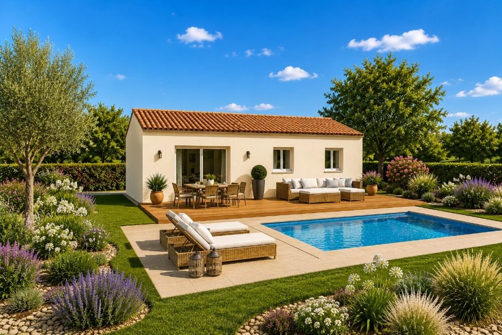 vente Maison - 4 pièce(s) - 80 m² Blauzac (30700)