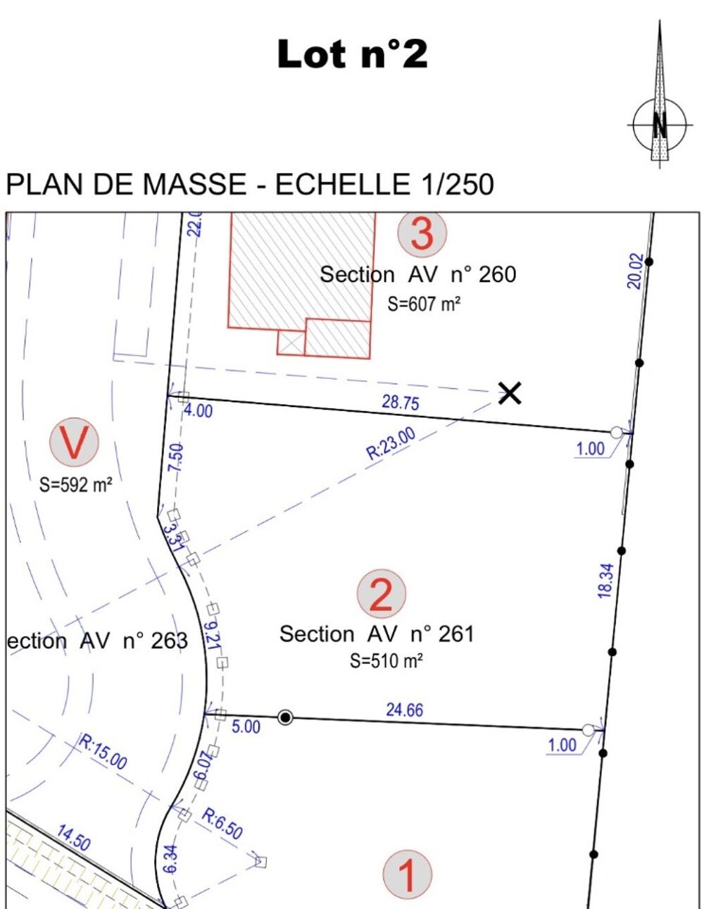 vente Terrain - 510 m² Pibrac (31820)