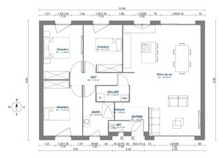  Maison 5 pi�ces 93 m� Haillicourt