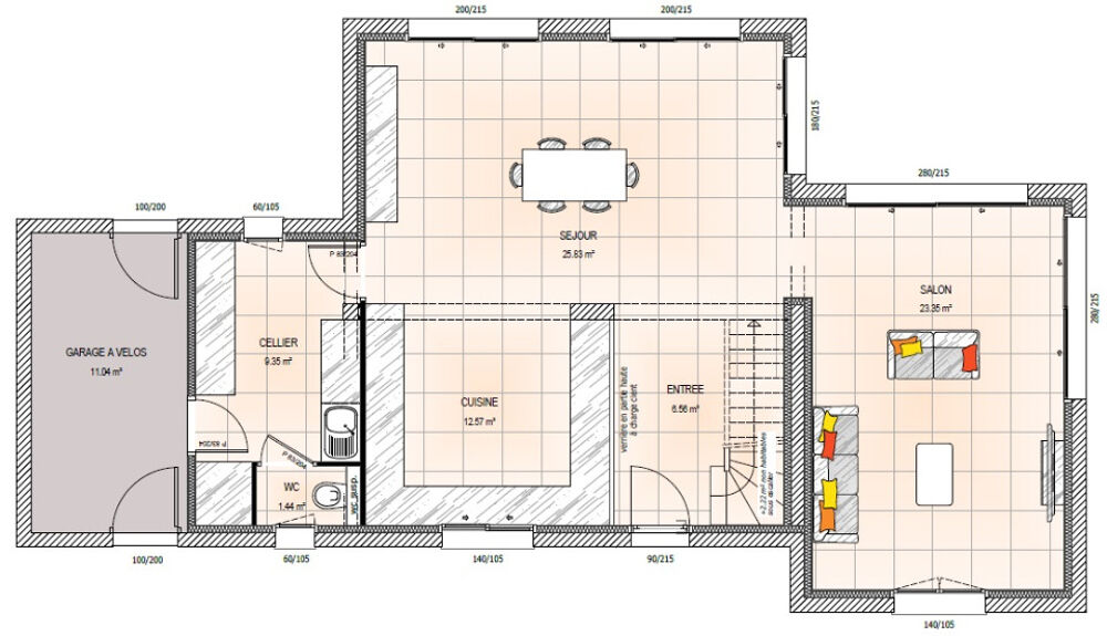 MAISON À CONSTRUIRE DE 120 M² PROCHE D'ANGERS C....