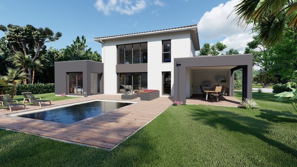 Sur ce terrain plat de 719m² desservie par le tout à l'é....