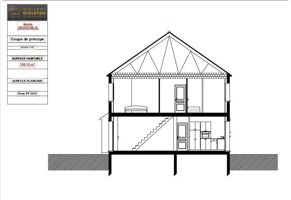 vente Maison - 4 pièce(s) - 104 m² Chaumes-en-Brie (77390)