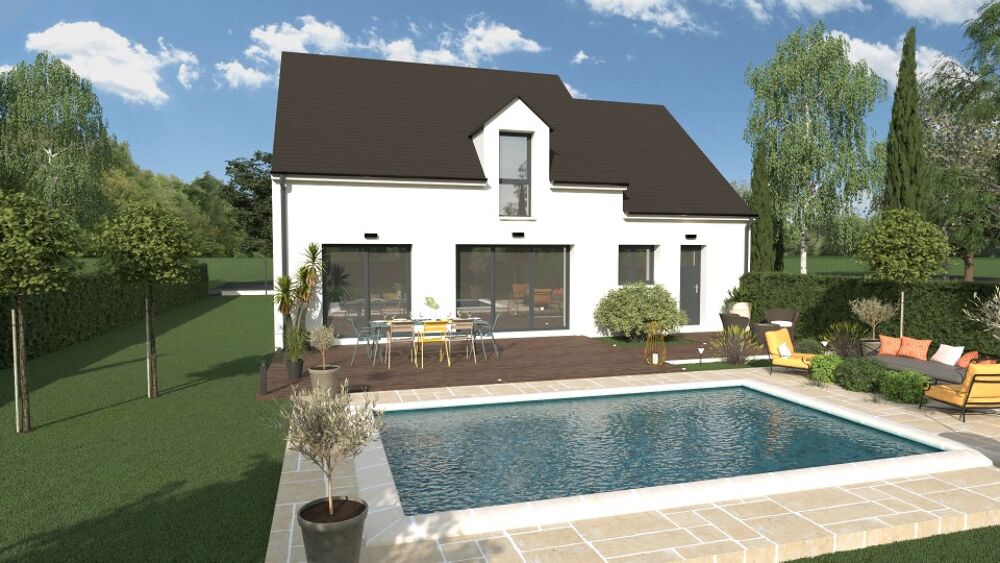 MAISON À CONSTRUIRE DE 130 M² PROCHE DE TOURS AVEC 5 PIÈ....