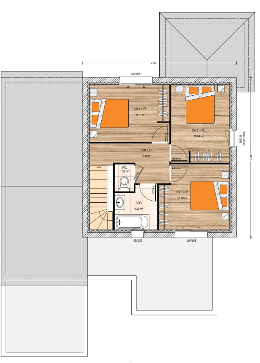 vente Maison - 5 pièce(s) - 134 m² Bouchemaine (49080)