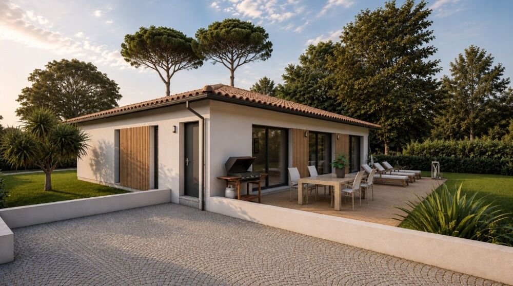 Villa Signature + terrain à Saint-Vincent-de-Tyrosse - C....