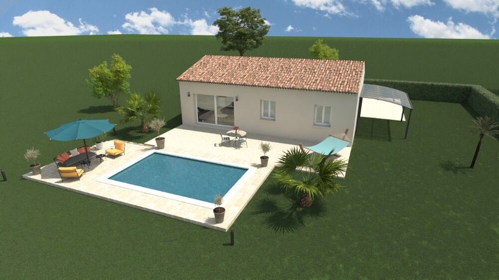 Votre villa de plain-pied à Camps la Source 65m² opt....
