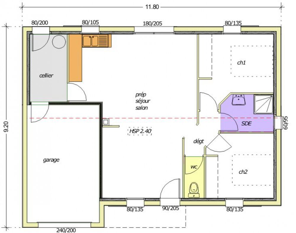 vente Maison - 2 pièce(s) - 58 m² Grosbreuil (85440)
