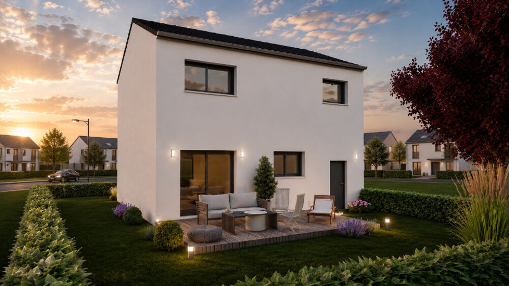 NOUVEAU ,MAISON À CONSTRUIRE RE 2020 DE 90 M² + GARAGE D....