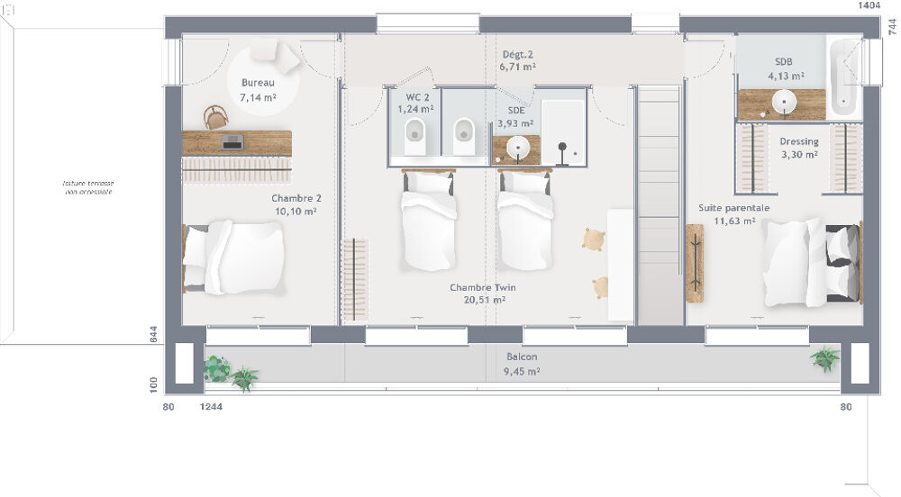 vente Maison - 7 pièce(s) - 120 m² Quincy (18120)