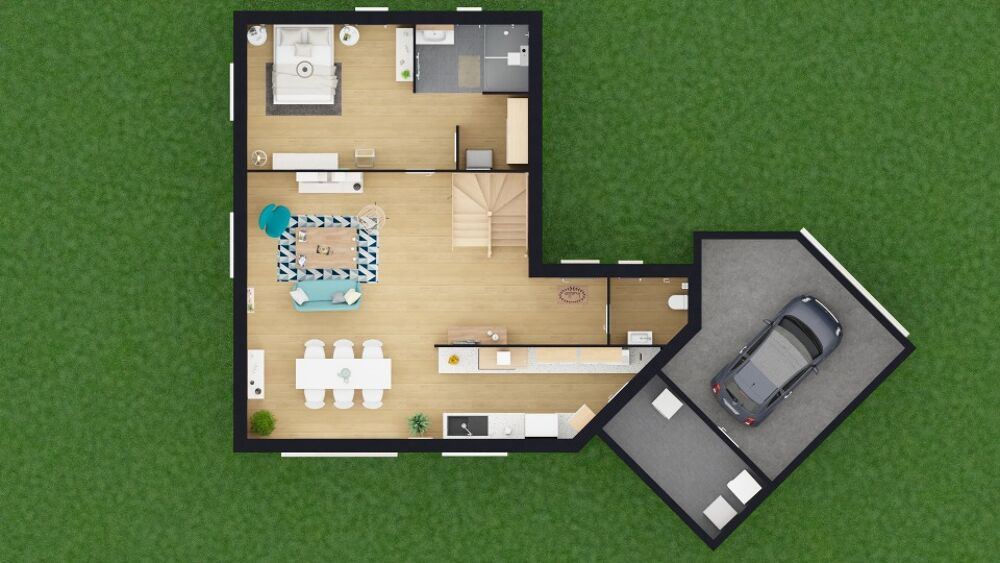 vente Maison - 5 pièce(s) - 148 m² Amfreville-la-Mi-Voie (76920)