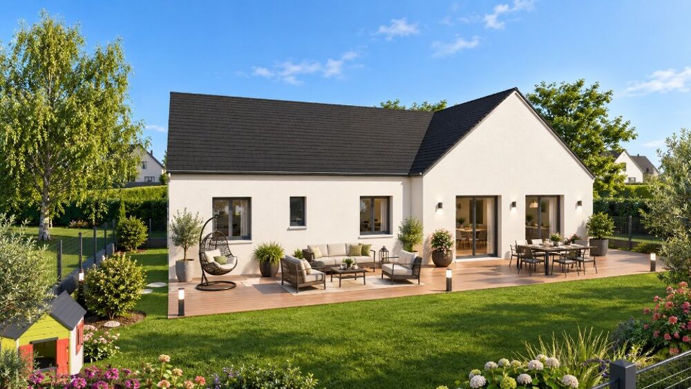 Découvrez cette belle maison à construire de 103 m² habi....