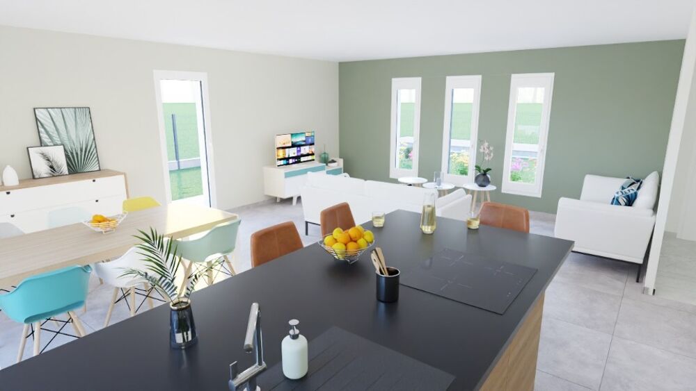 Découvrez cette belle maison contemporaine de plain pied....
