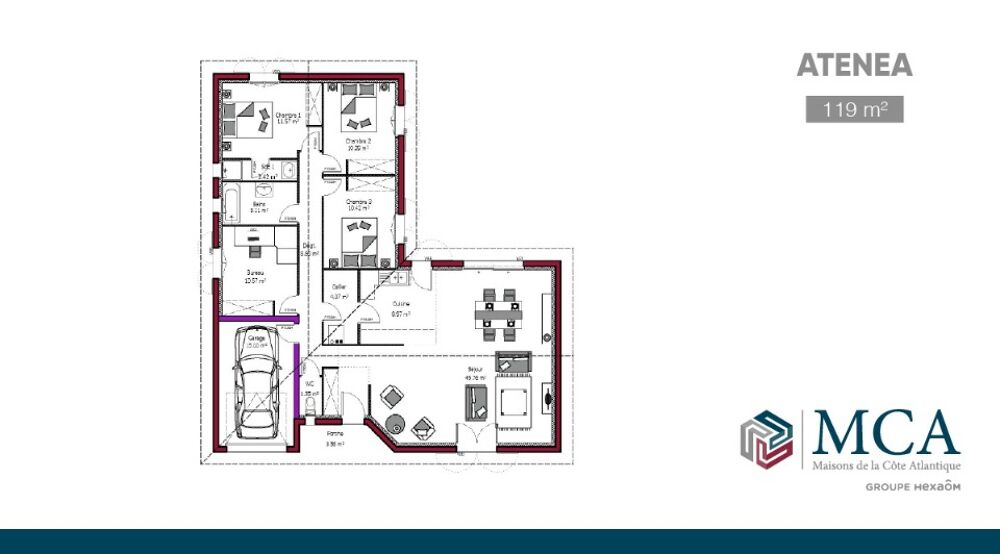 Émilie PINEAU des Maisons MCA à Anglet, vous propose d'a....