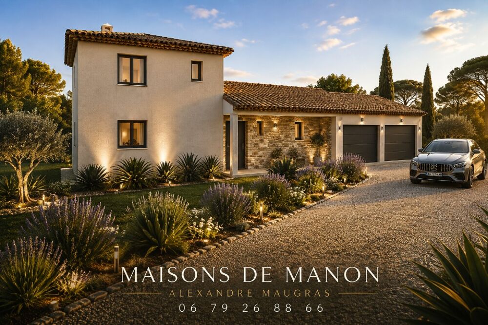 Les Maisons de Manon vous propose sur ce terrain diverse....