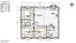  Maison � vendre 3 pi�ces 70 m�